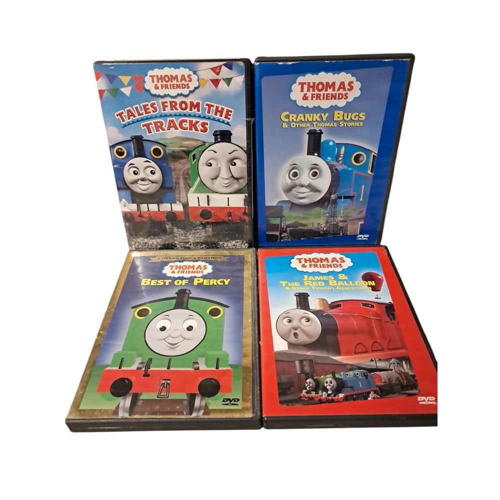 Thomas And Friends‎ Lot Of 4.  One Movie Is Brand New With Seal